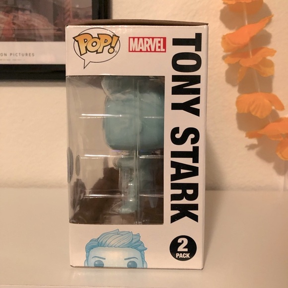 PIAB Exclusive GITD Morgan & Tony Stark Funko Pop! Bobble-Head Vinyl Figure - Picture 9 of 16
